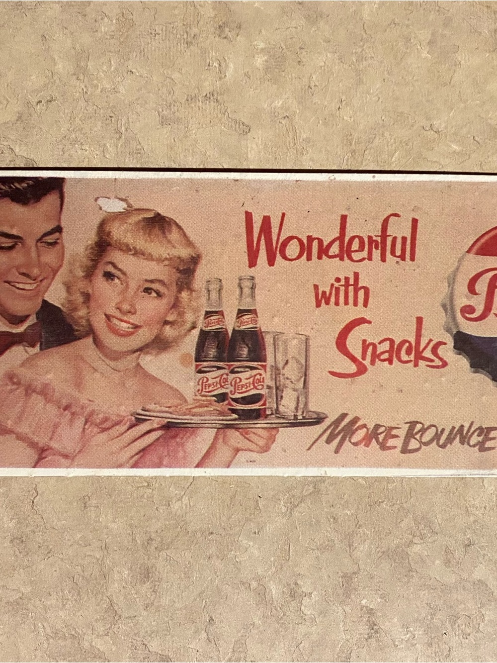 New Vintage Pepsi-Cola Metal Advertisement Hanging Wall Sign Decor Reproduction